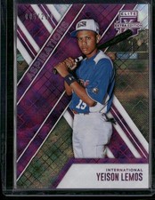 2017 Panini Elite Extra Edition #175 Yeison Lemos Aspirations Purple #/200