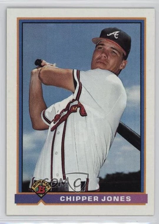 Chipper Jones trading card