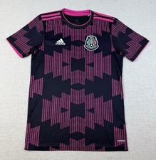 Adidas Mexico National Team Pre-Match Soccer Jersey Men’s S Black Pink