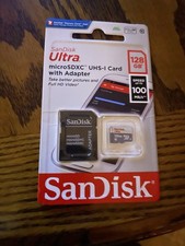 Sandisk Ultra 128GB Class 10 microSDXC Memory Card