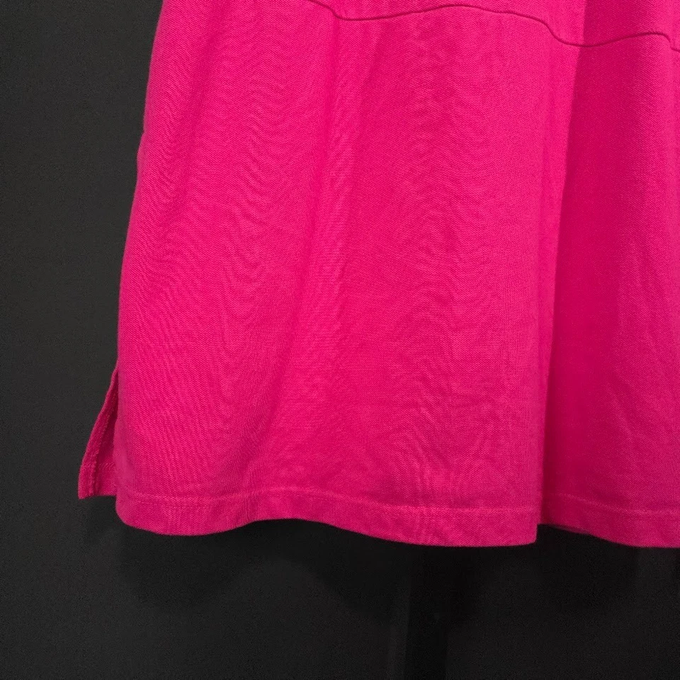 Macacão feminino vintage Knitmixx anos 90 rosa skort vestido túnica Barbiecore - Imagem 3 de 4