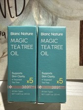 Blanc Nature Magic Tea Tree Oil 20ml 2 pack Exp 2027