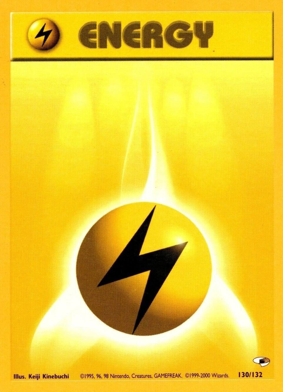 Lightning Energy 130/132 Gym Heroes Unlimited