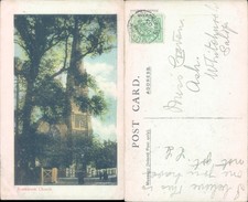 Sarkbrook Church Shropshire England Printed in 1903 postmark Architecture Cities