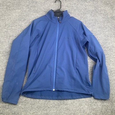 Marmot Blue Softshell Full Zip Jacket Womens Small Outdoor Hiking Layer