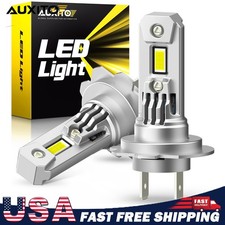 Super Bright H7 LED Headlight Kit High Low Beam DRL Bulbs 22000LM 6500K White