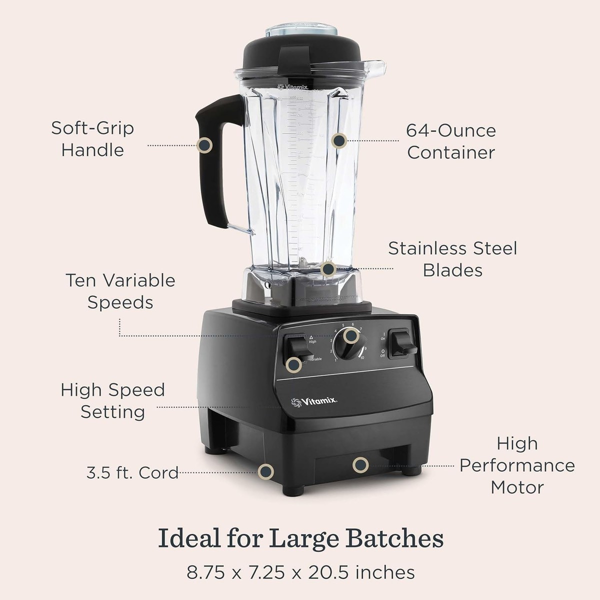 Vitamix VM0103 5200 Variable Speed Blender for sale online | eBay