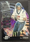 2023 Panini Contenders Optic C.J. Stroud Optic Illusions Black Scope RC /25