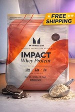 Myprotein Impact Whey Protein 5.5 lb 2.5kg Chocolate Brownie 22g Protein 10.45 per gallon