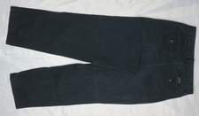 BANANA REPUBLIC MEN PANT 30X30 NAVY BLUE SMITHFIELD CHINO KHAKI PLEATED COTTON