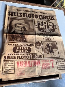 Sells Floto Circus Newspaper