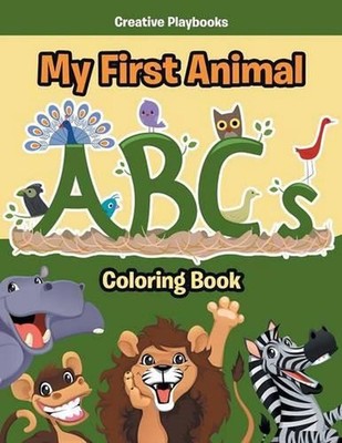 My First Animal ABCs Coloring Book by Creative (English) Paperback Book