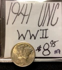 1941 Mercury Silver Dime (UNC) Uncirculated Condition! WWII! ENN Coins