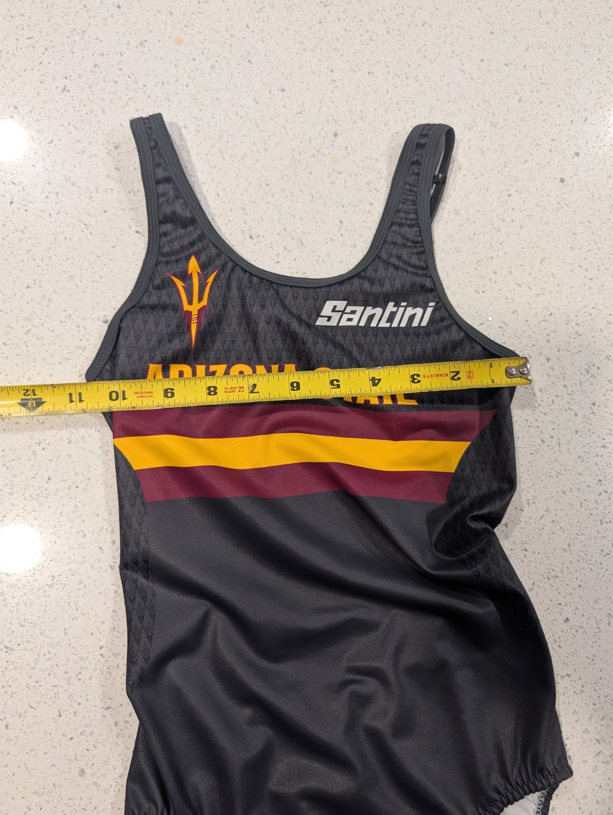 RARE Santini ARIZONA STATE UNIVERSITY ASU Tri Suit Triathlon Leotard SUN DEVILS