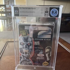 Sega Genesis T2 The Arcade Game Sealed!! Graded 9.4 A++!! Gatefold Box Version!!