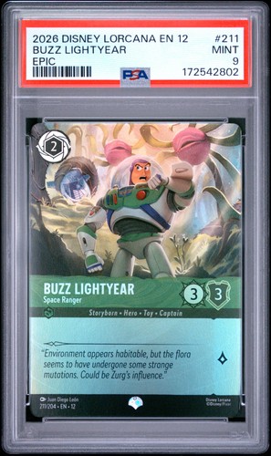 Buzz Lightyear - Space Ranger graded PSA 9 for sale on eBay
