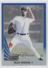2020 Leaf Metal Rookie Blue 3/25 Riley Greene #LR-19 0ey7
