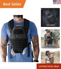 Tactical Dad Baby Carrier for Toddlers - Lightweight, Stylish, Secure Design