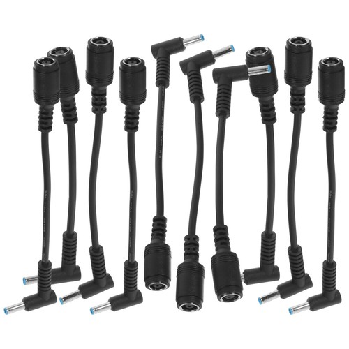 10 Stück Netzteilkabel Laptop-Ladekonverter Buchse auf Stecker Adapterkabel - Bild 11 von 12