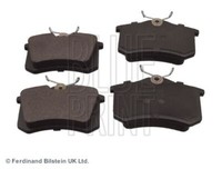 Blue Print ADV184206 Bremsbelagsatz, Scheibenbremse Hinten FüR Audi CitroËN