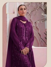 Heavy Georgette Semi Stitched Pakistani Suits By Aarshi Fashions