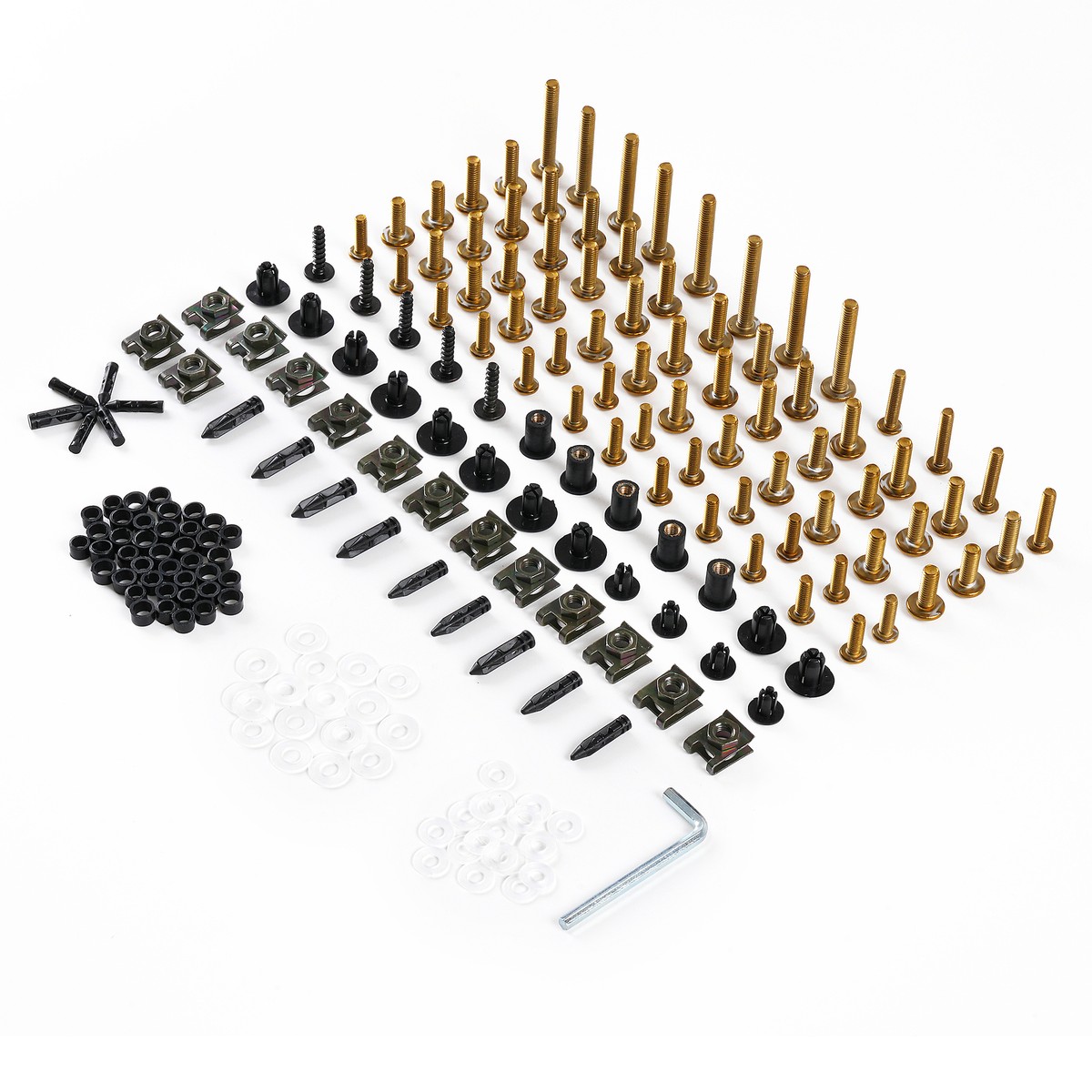 Stainless Steel Fairing Bolt Kit Screws for Kawasaki ZX12R 2000