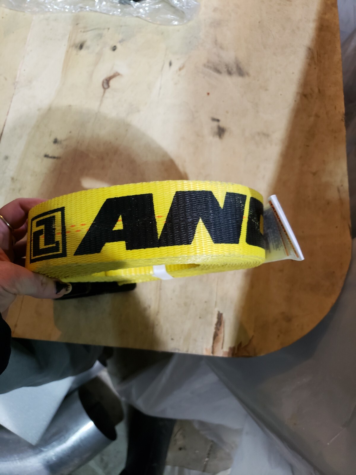 ANCRA 41659-10-30 Carco Strap 2" x 30"  w/Flat Hook Tie Down Winch 3333 LBS