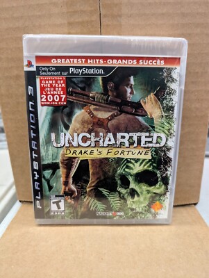 Uncharted: Drake's Fortune (Sony PS3, GH, 2009) New/SEALED READ DESCRI
