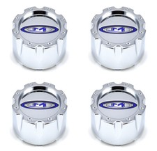 4x New Moto Metal 950 951 953 Chrome 8 Lug Wheel Center Caps 3.5 Tall 353k133h 4x New Moto Metal 950 951 953 Chrome 8 Lug Wheel Center Caps 3.5 Tall 353k133h
