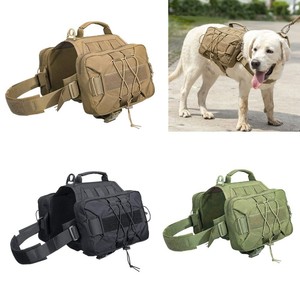 dog saddle backpack