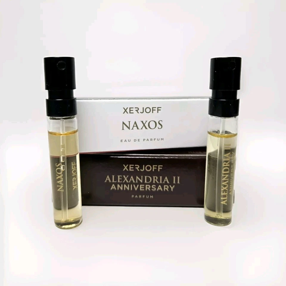 Xerjoff Alexandria II Anniversary & Naxos 2x 2 ml Parfum Spray Proben