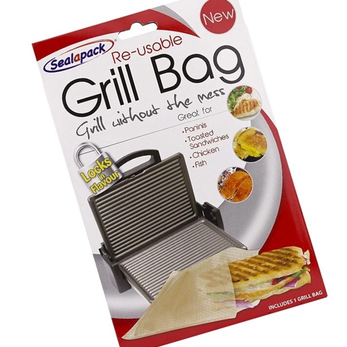 Reusable Grill Bag For Paninis, Toasted Sandwiches, Chicken and Fish .