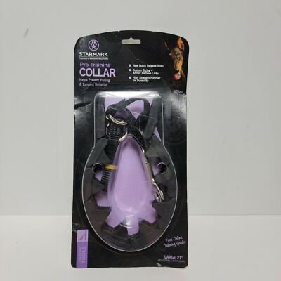 New Sealed Starmark Pro Training Dog Collar Large NIB Box B1