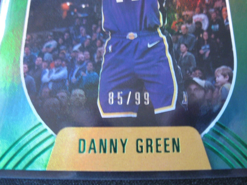 DANNY GREEN 2020-21 Panini NBA Hoops GREEN #4 Los Angeles Lakers MINT 85/99 - Image 3 of 3