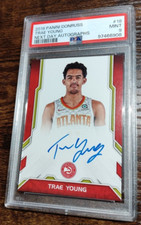 2018 Donruss Trae Young Next Day Rookie Auto PSA 9