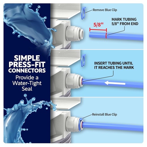 DI Color Changing Mixed Bed Resin Water Filtration System, Single, Aquarium, ... - Picture 6 of 7