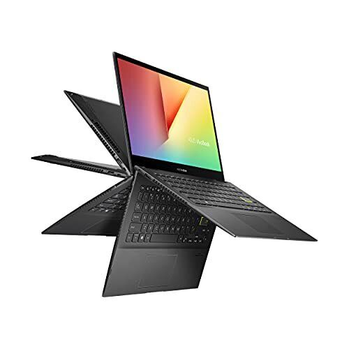 ASUS VivoBook Flip 14 Thin and Light 2-in-1 Laptop, 14” FHD Touch, 11th Gen - Afbeelding 1 van 6