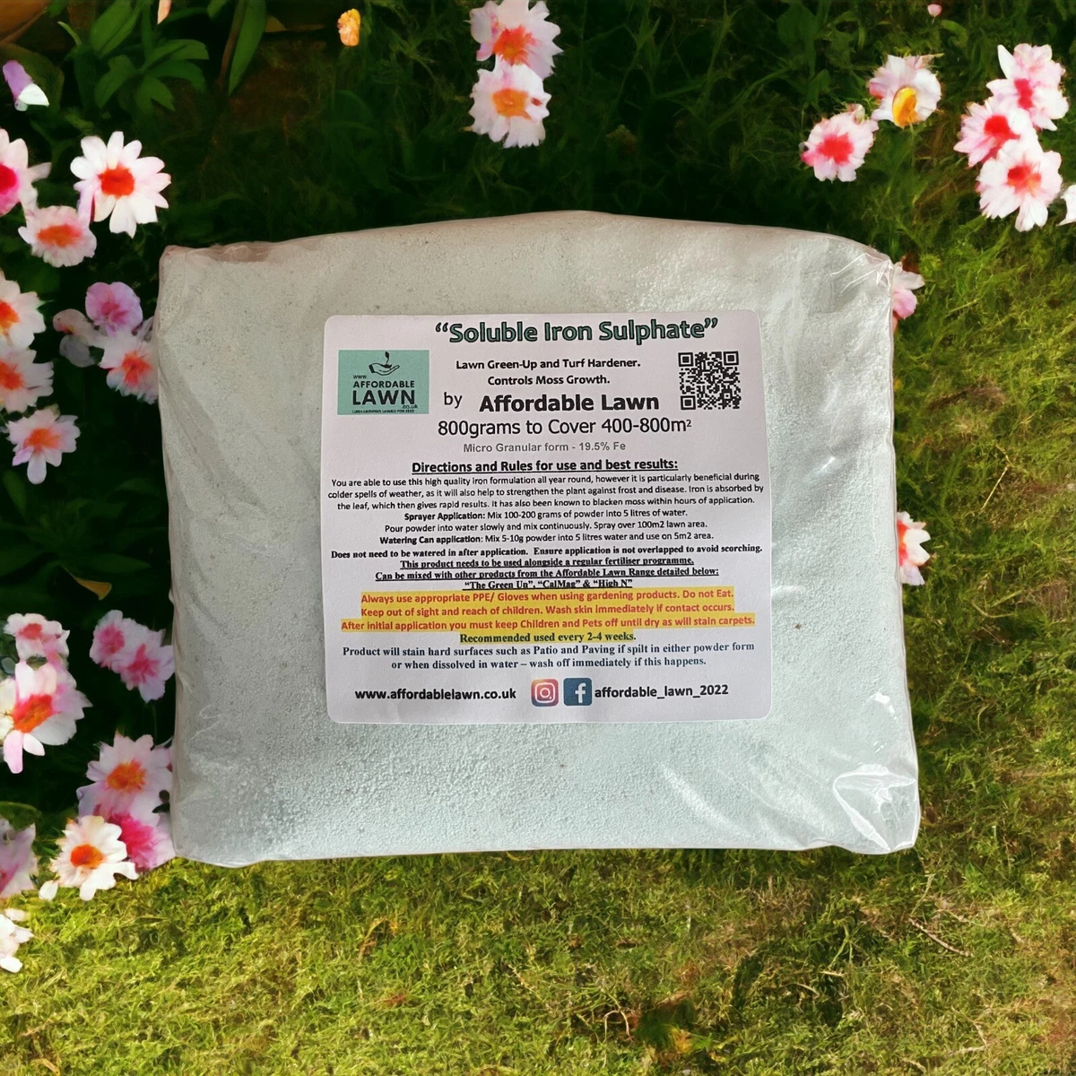 Iron sulphate moss on sale killer