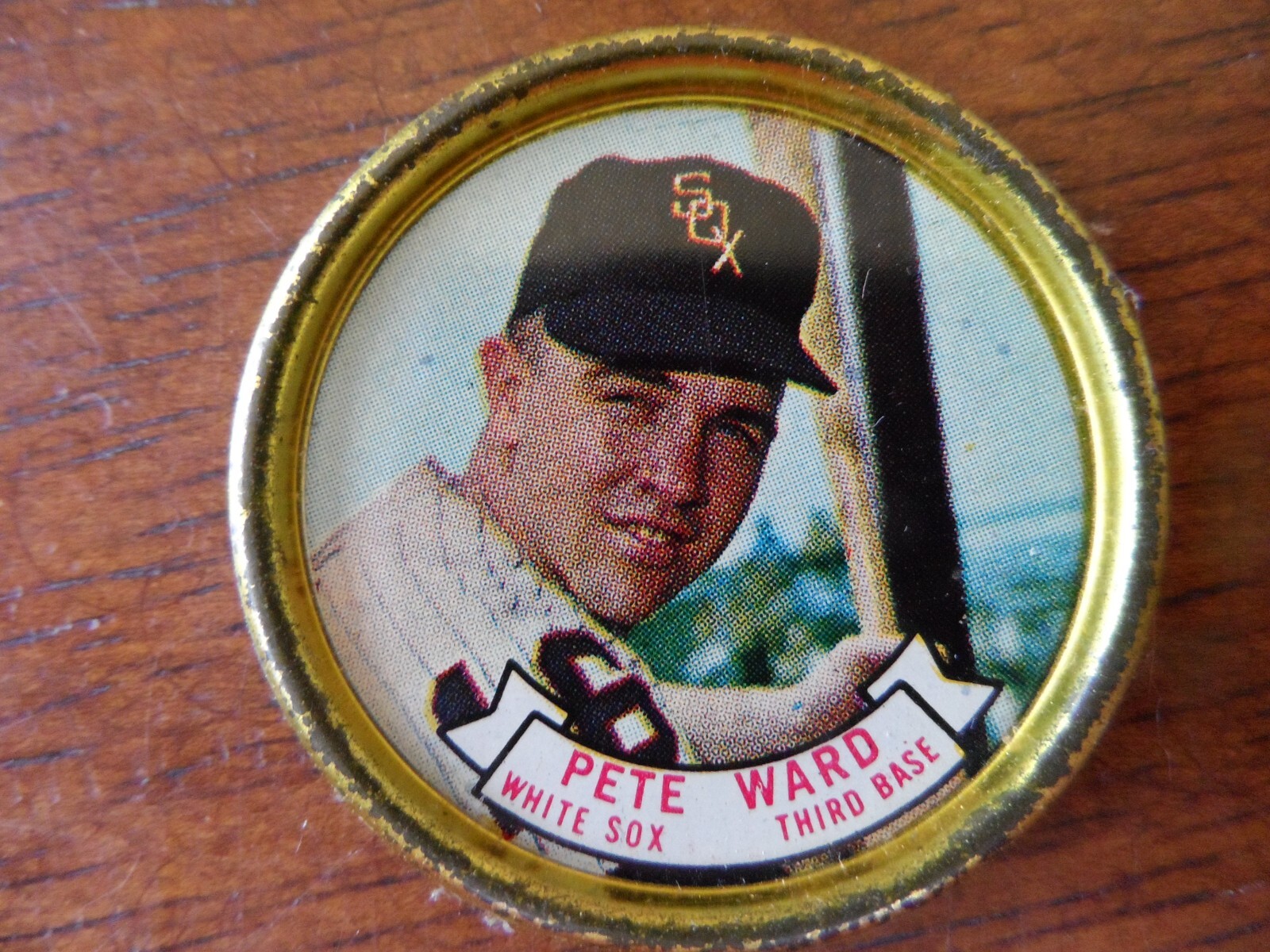 1964 TOPPS BASEBALL COIN #21 PETE WARD CHICAGO WHITE SOX A-3216