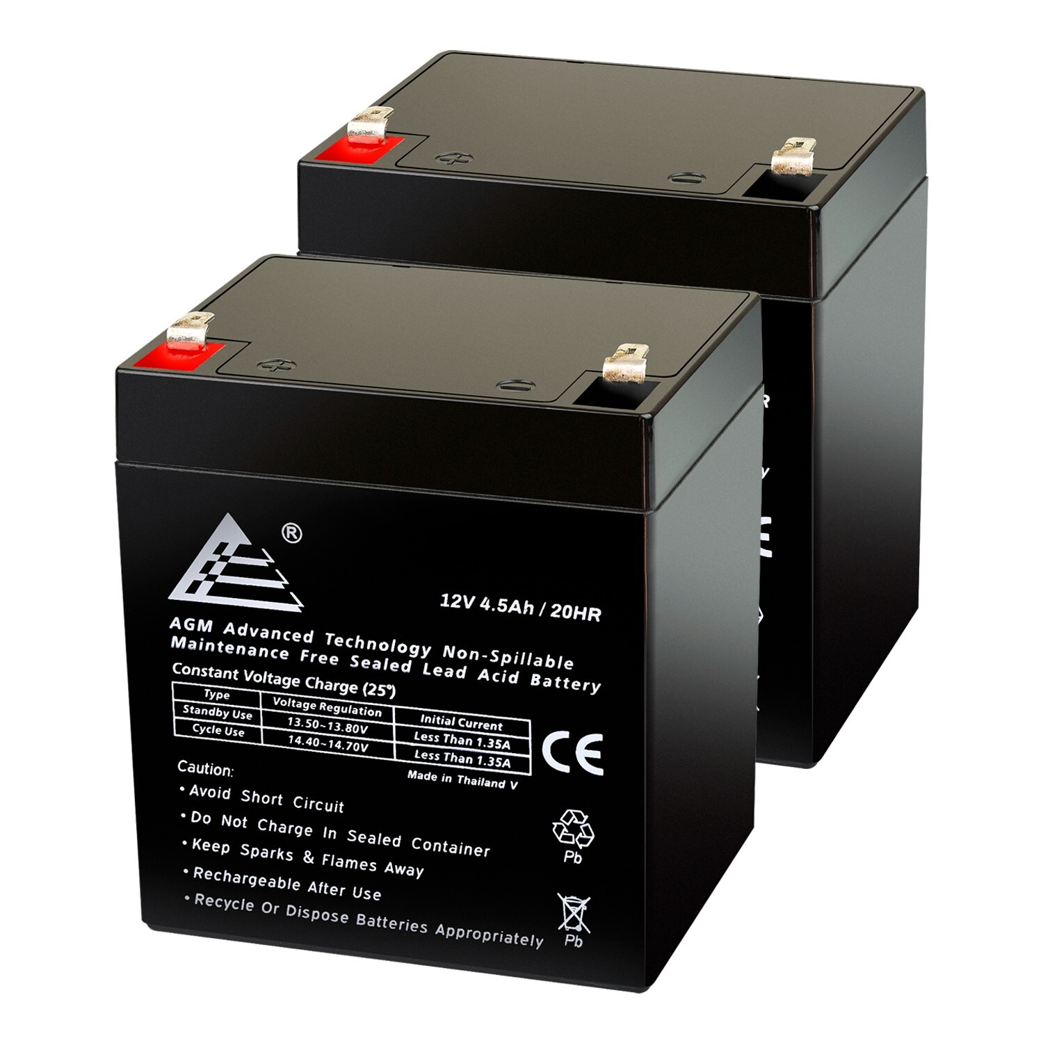 Alpha Elettronica Batteria Al Piombo 12v 4,5ah Bp12-4,5 - Foto 11