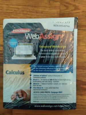 Enhanced WebAssign Printed Access Card RMY for Calculus
