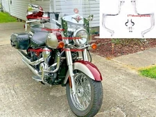 NEW 2PC Highway Engine Guard Crash Bar Kawasaki Vulcan VN900D Classic 06 -25 USA