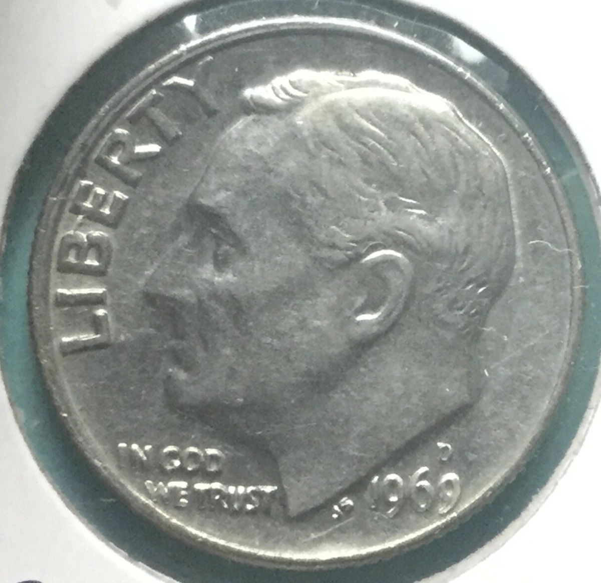 1969 D Roosevelt Dime Struck On Penny Planchet Error The, 50 OFF