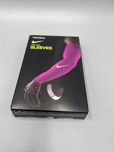 Maniche a compressione Nike Pro Football (2) con tecnologia DRI-FIT, rosa. Taglia L/XL - Foto 6 di 6
