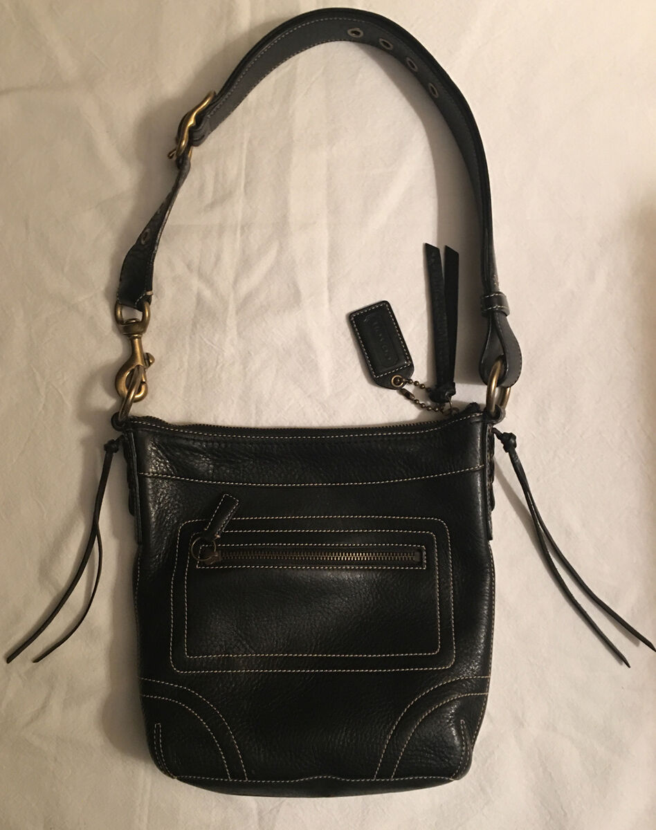 COACH, Black Leather Purse Handbag. F06S-10398 | eBay COACH, Black Leather Purse Handbag. F06S-10398 | eBay