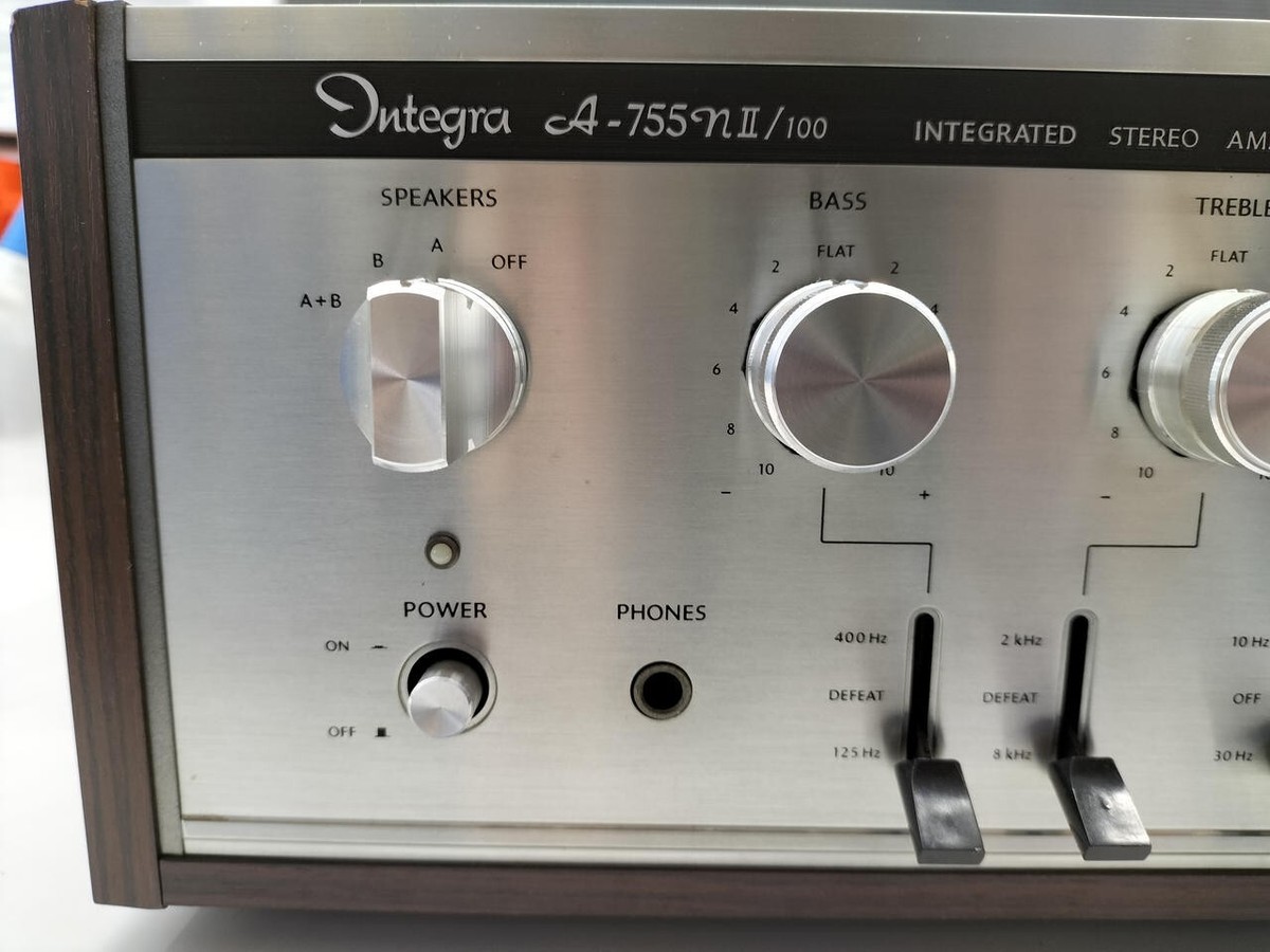 ONKYOステレオアンプA-755n 2/100 ONKYO INTEGRA A-755NII/100 Integrated Stereo Amplifier | eBay