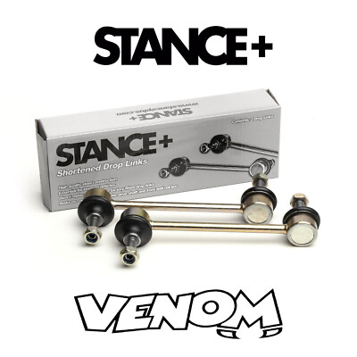 Stance+ Shortened Front Drop Links 160mm M10x1.5 VW Fox 2005-2012