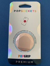   PREMIUM Popsockets PopGrip: Phone Holder  Stand - ROSE GOLD ALUMINUM DIAMOND