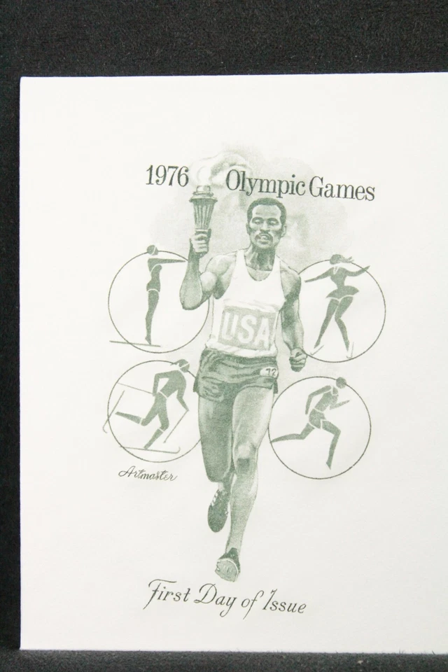 USPS FDC #1698 1976 13c Olympic Games Skating ArtMaster ST820 - Image 3 of 3