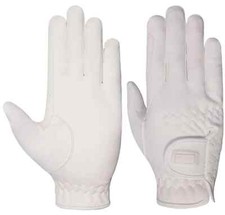 Mark Todd ProTouch Riding Gloves, White, Sizes 6, 7.5, 8  (similar Roeckl)